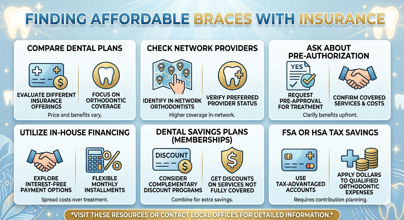 Finding Affordable Braces with Insurance