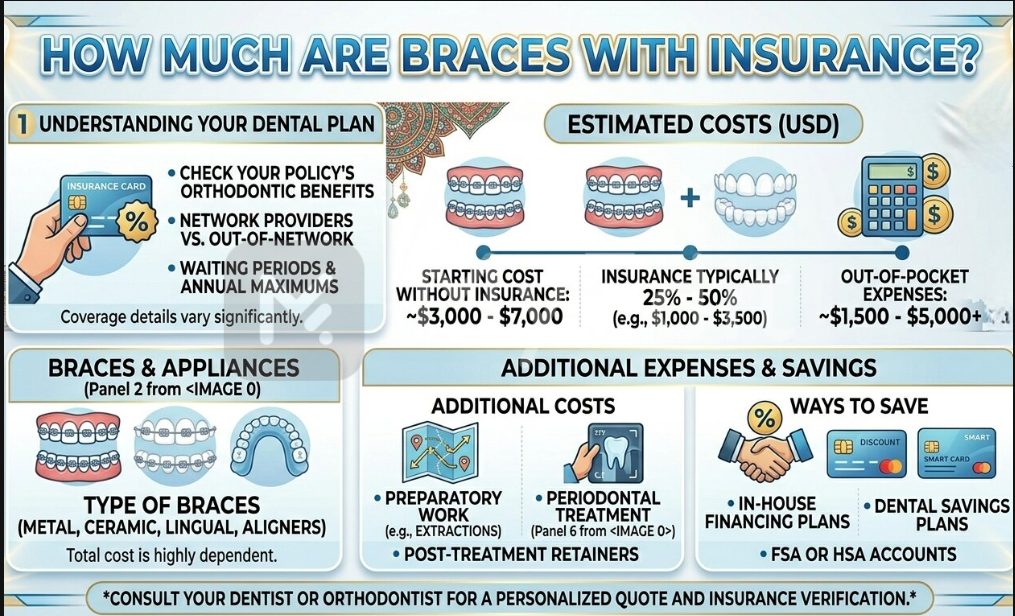 How Much Are Braces With Insurance